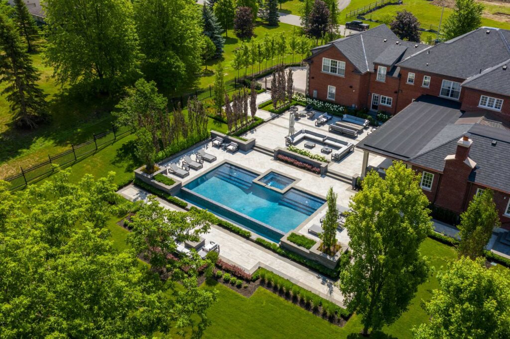 backyard landscape