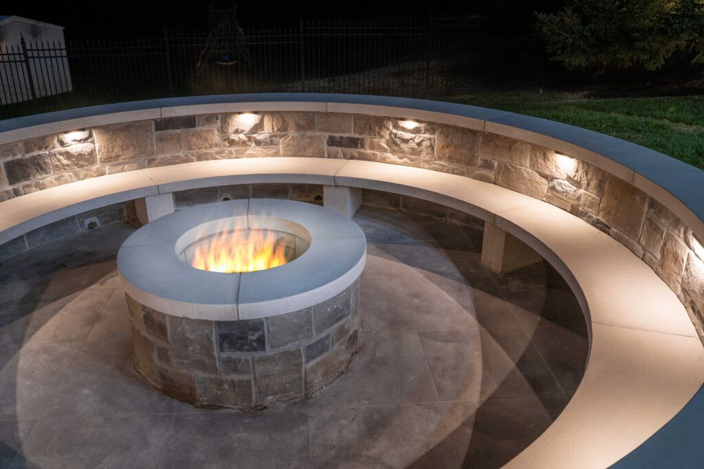 Fire Pit vs. Fireplace: Choosing the Perfect Outdoor Heat Source 1 circular fireplace