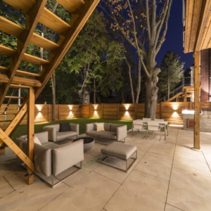 wood fence